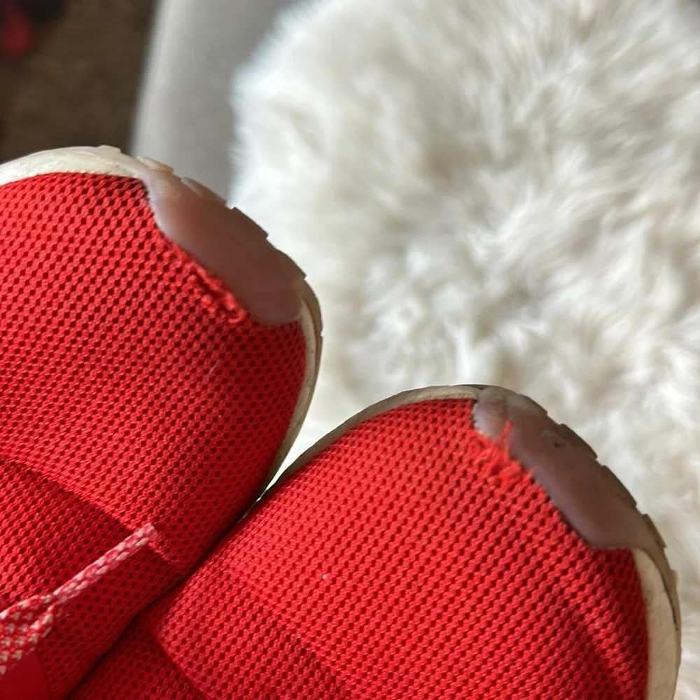 Red + Pink Adidas NMD_R1 runners - 7.5 - Picture 7 of 8
